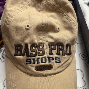 Bass Pro Shops Khaki Hat with Logo